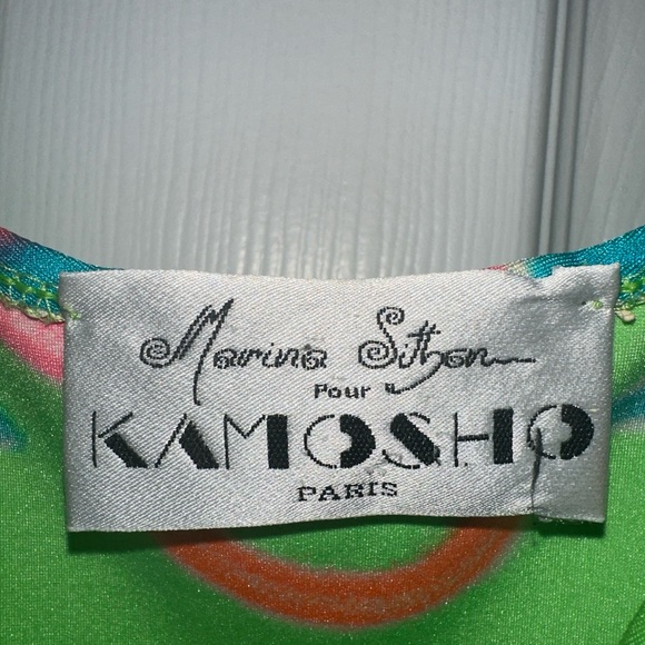 Vintage Marina Sitbon for Kamosho 1980s bodycon - Picture 2 of 5